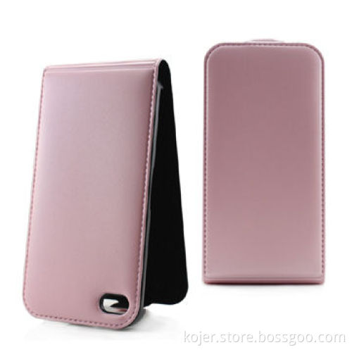 Cases for iPhone 4/4S with Flip Design, Electronic Embossed Fake Line and Velvet Lining